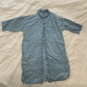 Cos chambray shirt dress